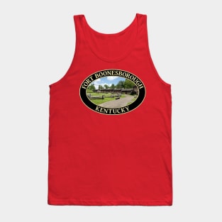 Historic 18th Century Fort Boonesborough in Kentucky Tank Top